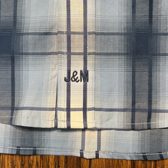 Johnston Murphy Tailored Fit Button Down Shirt Size L - Picture 4 of 8